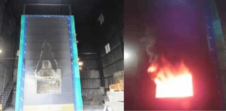 Alubond has succesfully passed CAN/ULC-S134 Test